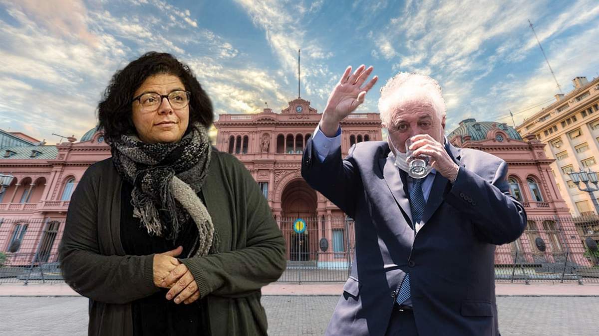 Carla Vizzotti y Ginés González García. Fuente: (Minuto Neuquén)