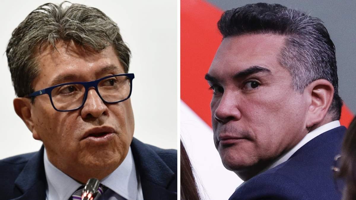 Ricardo Monreal y Alejandro Moreno