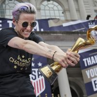 Megan Rapinoe, la capitana que criticó a Trump y rechazó ir a la Casa Blanca