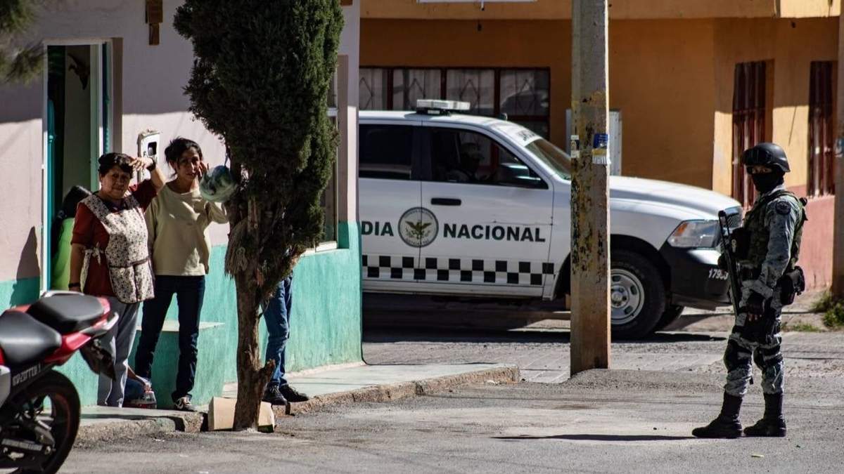 Elementos de la Guardia Nacional