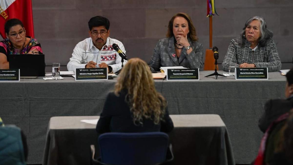 Primera audiencia de la SCJN