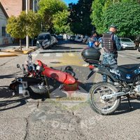 Impactante operativo mixto en pleno centro para detener al ladrón de una moto