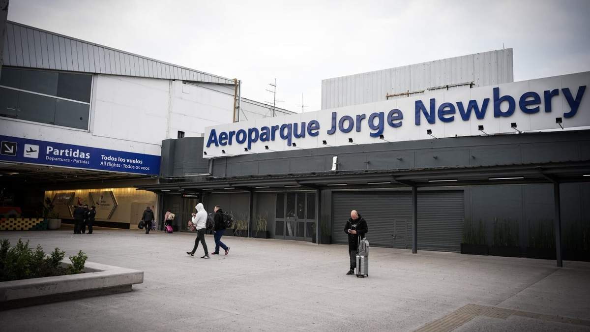 Está afectada la operación en el Aeroparque este miércoles. Fuente: (X)