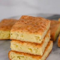 Brownies de queso: saladitos y deliciosos para disfrutar a la tarde