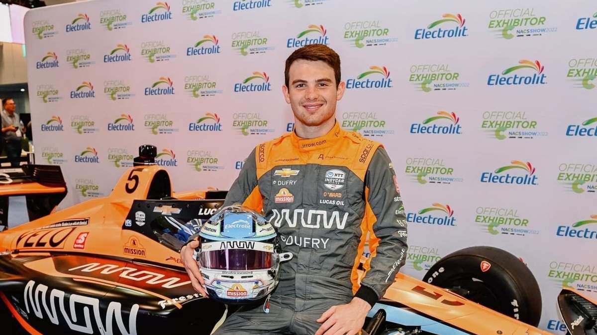 El piloto mexicano Patricio O'Ward