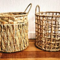 Si tenés baldes de plástico vacíos y retazos de tela, creá este proyecto hermoso para decorar tu casa con estilo