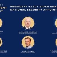 Biden nomina a latino en Seguridad Interior, a mujer en Inteligencia y a Kerry zar climático