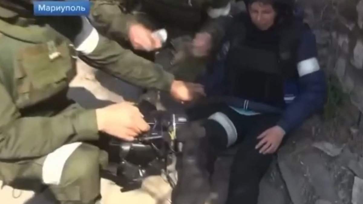 Soldados rusos atendieron y evacuaron a la periodista Irina Kuksenkova