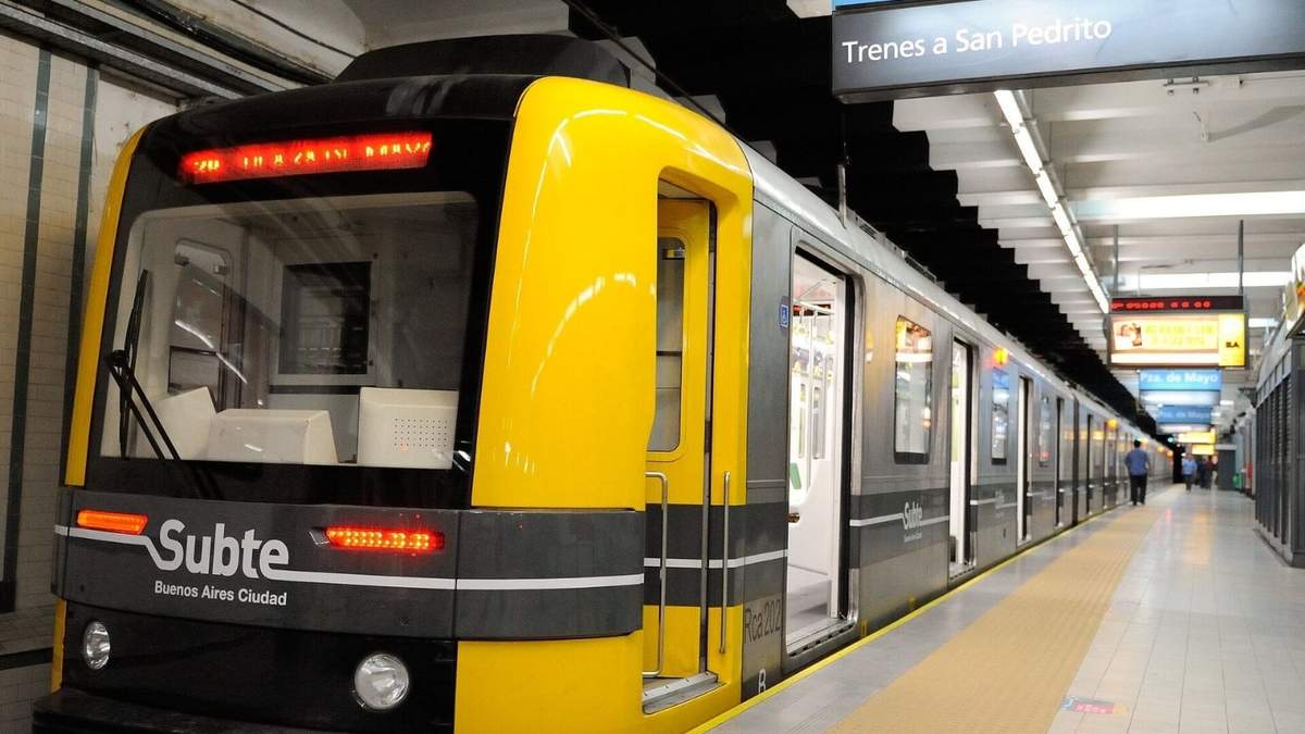 El último aumento del subte se dio en septiembre del año pasado. Fuente: (Twitter)
