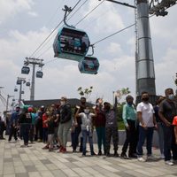 Sheinbaum inaugura Línea 1 del Cablebús; de Cuautepec a Indios Verdes