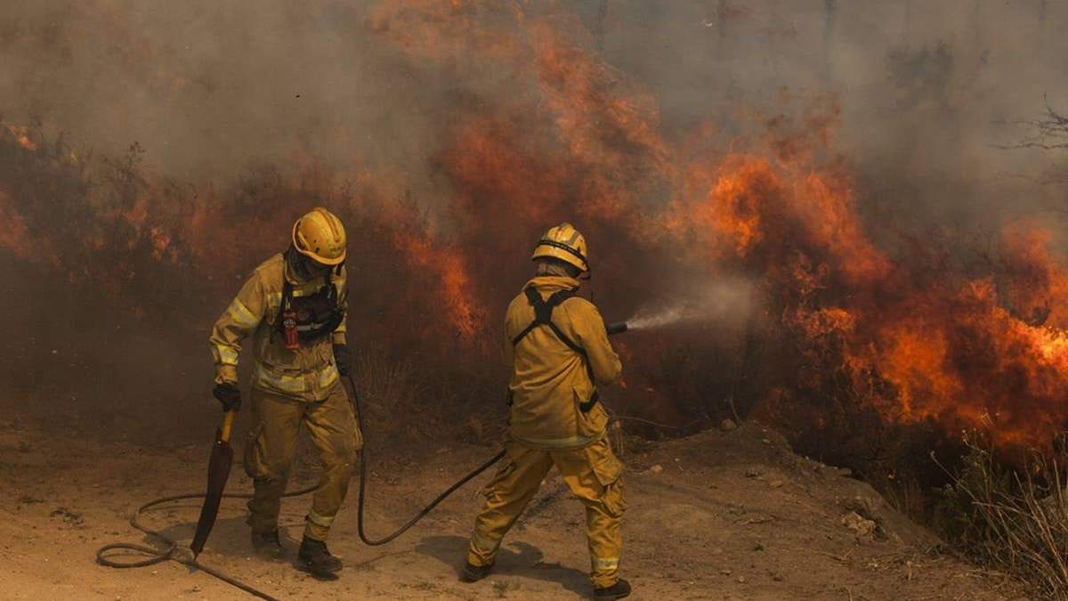 Incendios en Argentina. Fuente: (Twitter)