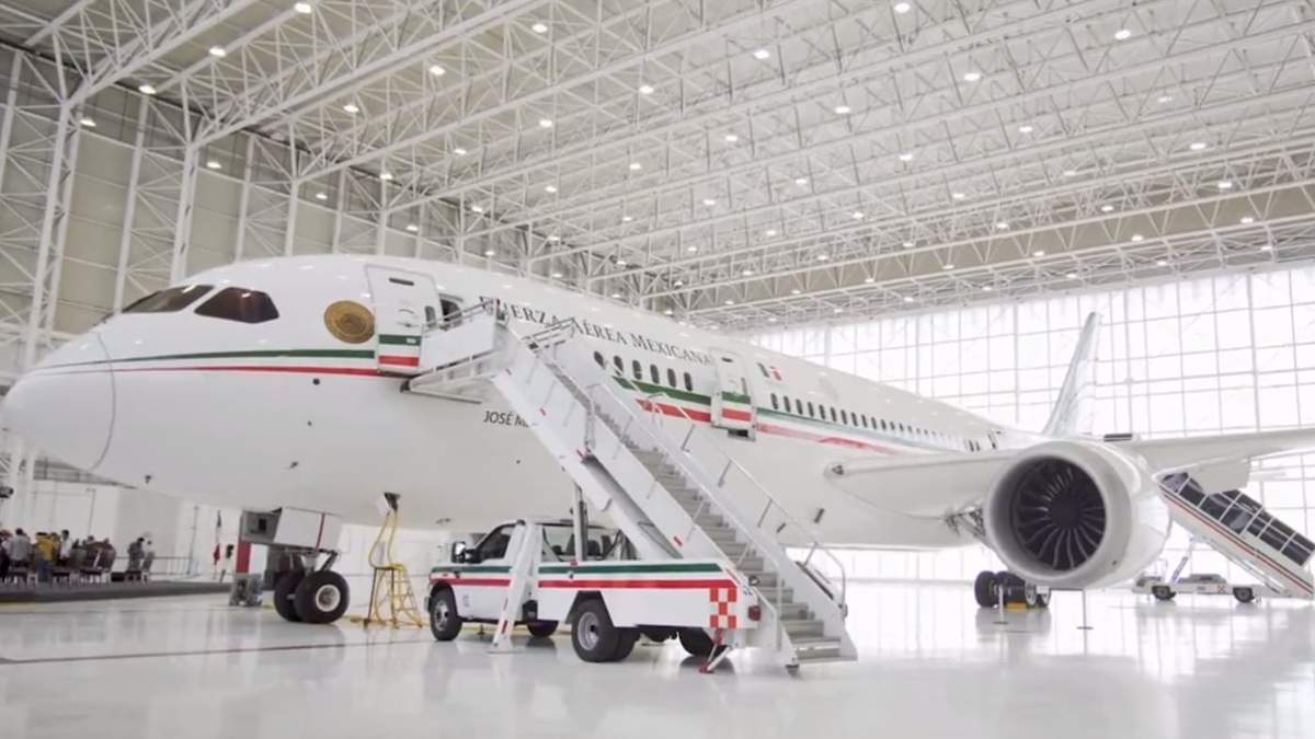 El avión presidencial