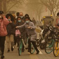 “Parece el fin del mundo”: una poderosa tormenta de arena sepultó a China