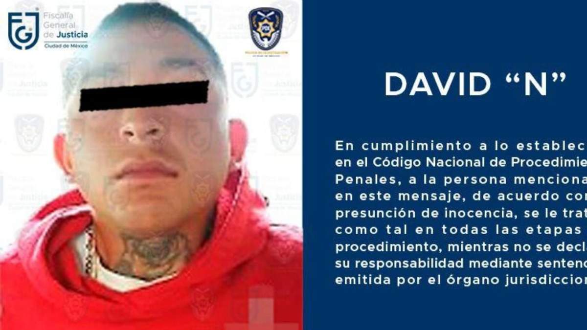 David “N”, presunto extorsionador