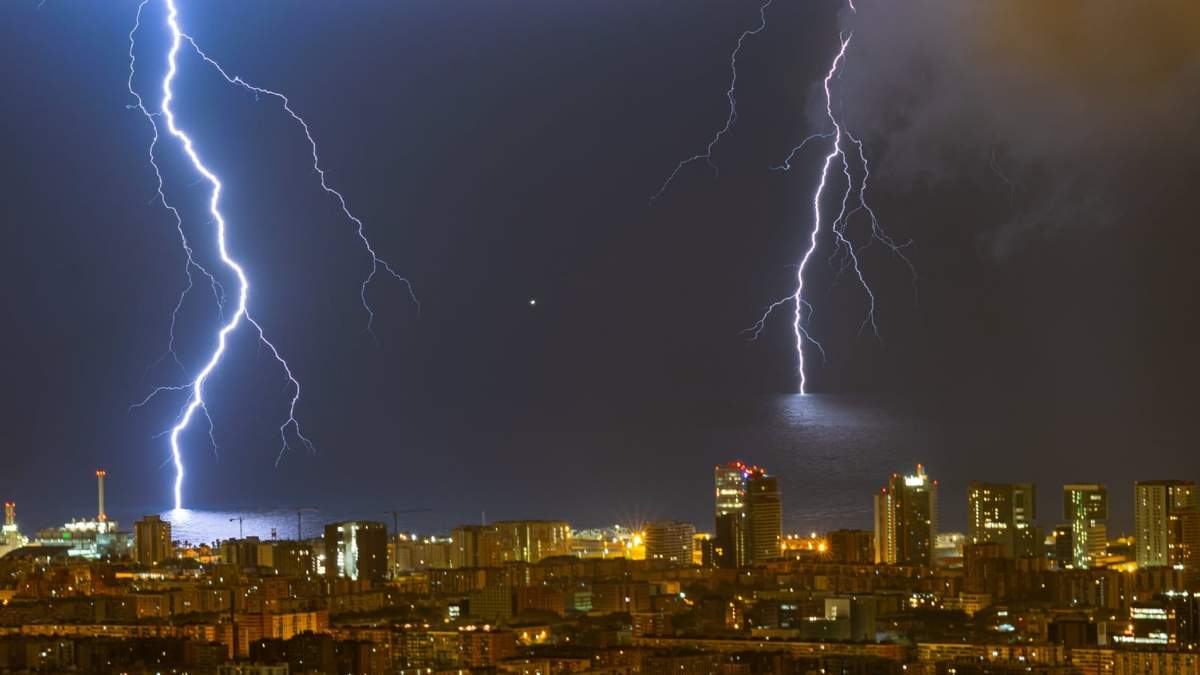 El SMN advirtió que las tormentas pueden ser peligrosas. Fuente: (Twitter)
