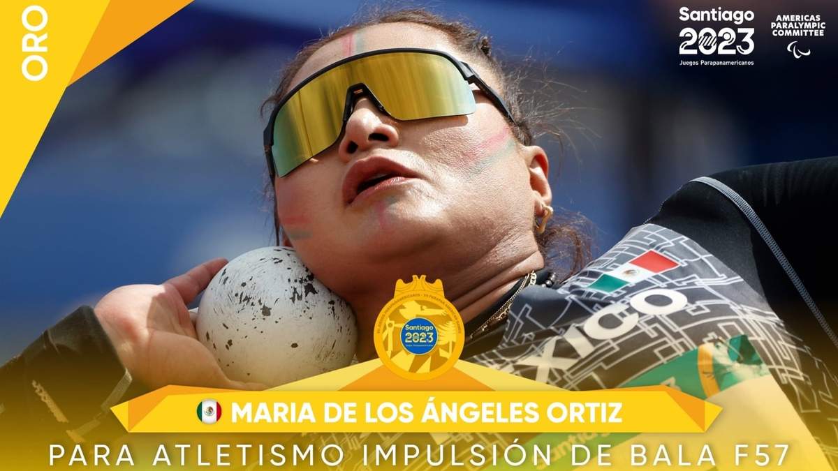 María de los Angeles Ortiz. Atleta destacada