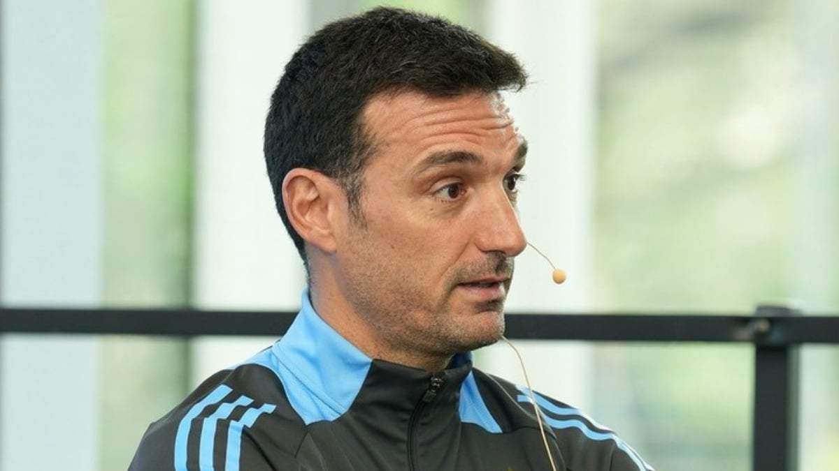 Lionel Scaloni Fuente: (X)