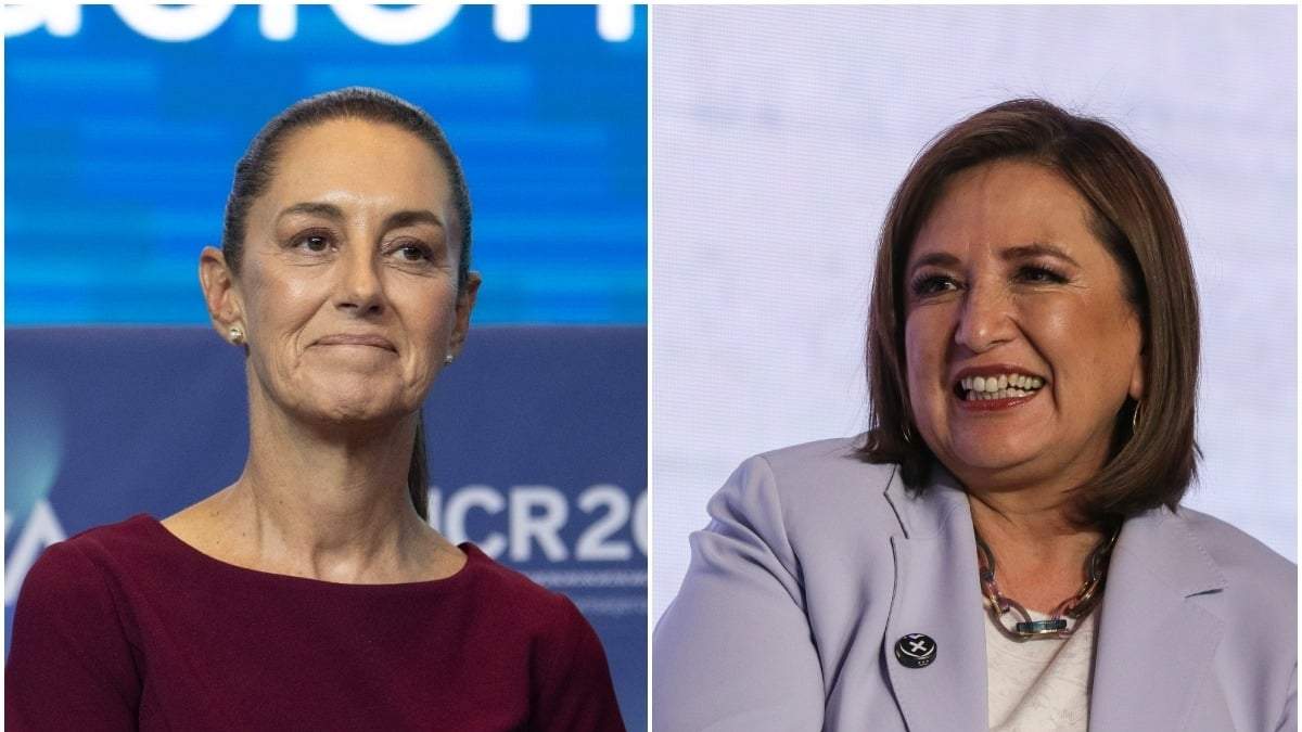 Sheinbaum y Gálvez