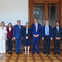 Sheinbaum sostiene reunión con Lorenzo Simonelli, presidente y director ejecutivo de Baker Hughes