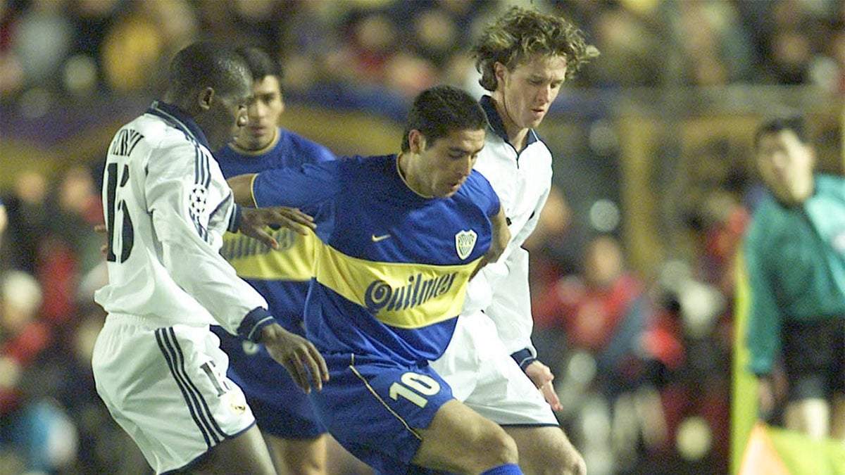 Riquelme, hoy presidente de Boca, era imparable por aquellos años
