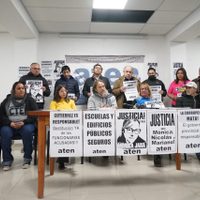 Docentes realizarán paro y movilización a un año de la explosión en la escuela de Aguada San Roque