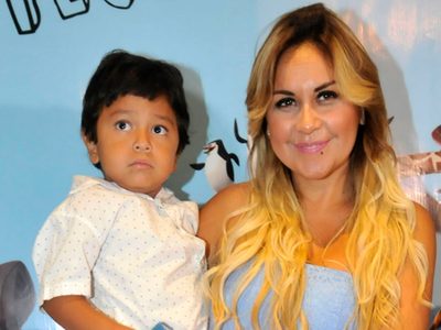 Al calor del hogar: Verónica Ojeda y la postal de Dieguito Fernando en un fin de semana a puro amor