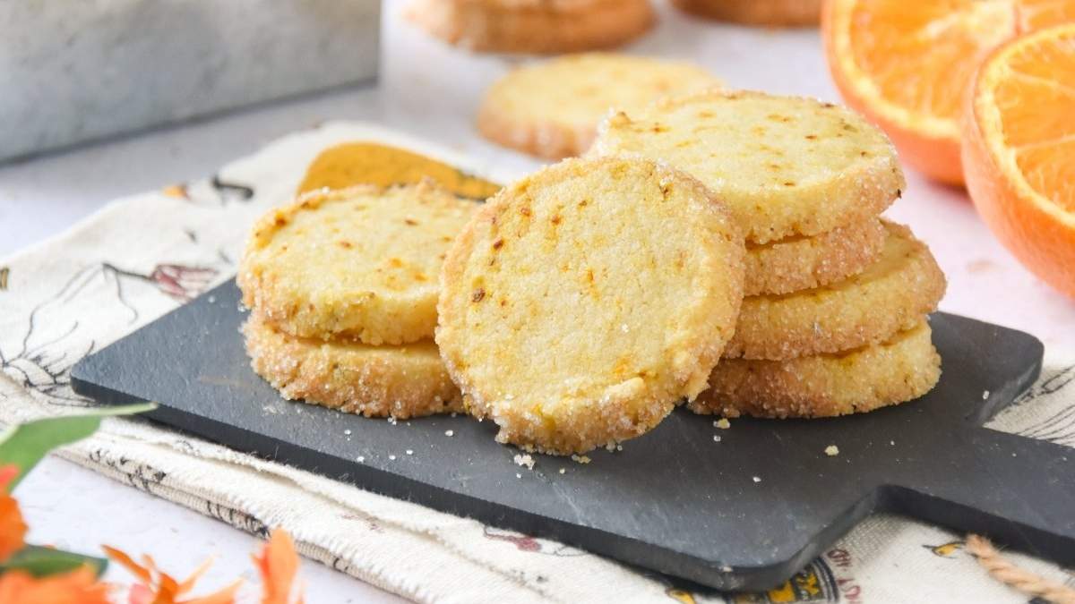 Cómo hacer unas ricas galletitas de naranja. Fuente: (X)