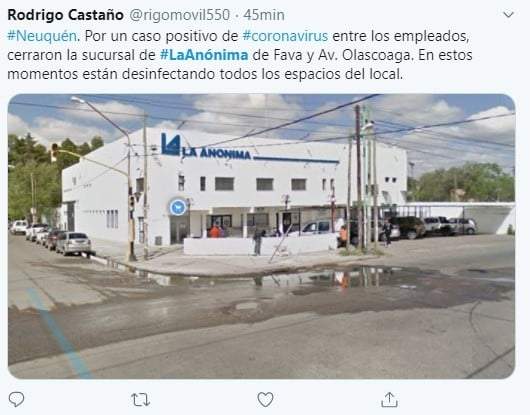 La Anónima. Fuente: (Twitter)