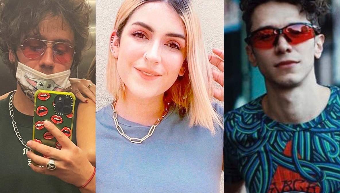 Los influencers AlexXxStrecci, Nabile Guerra y SirPotasio