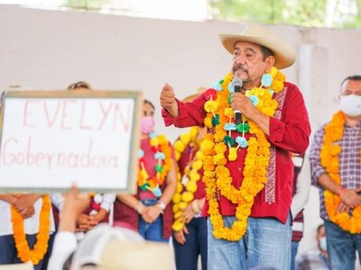 Félix Salgado Macedonio roba reflectores a su hija Evelyn al arremeter contra consejeros del INE