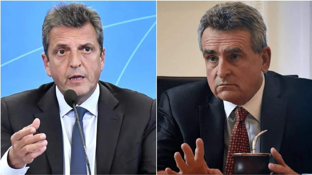Sergio Massa y Agustín Rossi. Fuente: (Facebook)