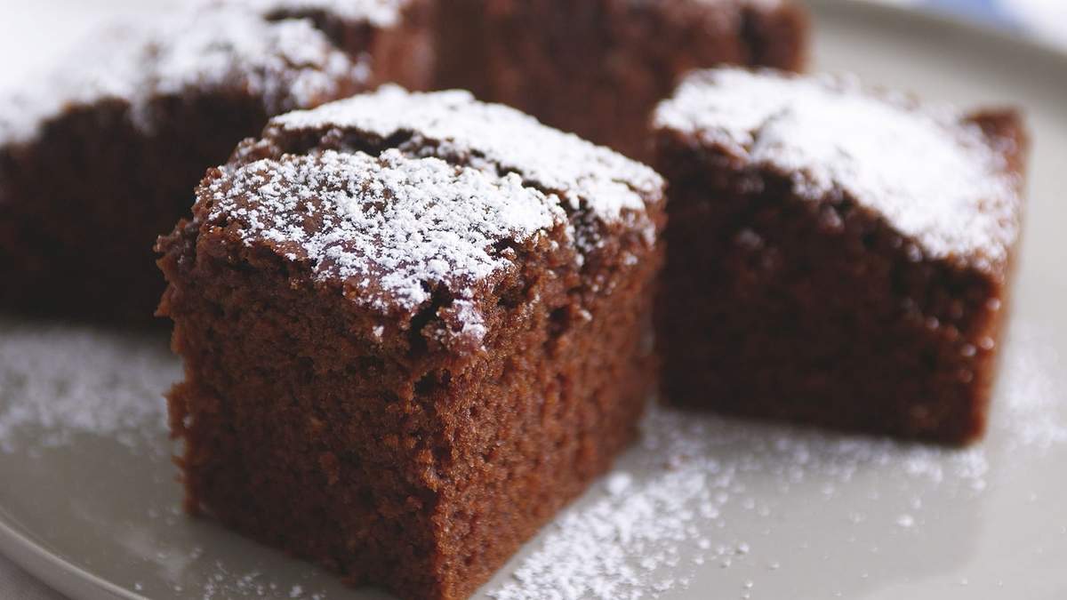 Bizcocho de chocolate. Fuente: (Instagram)