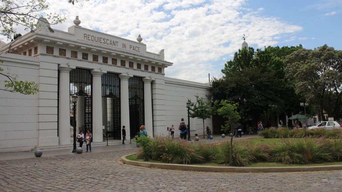 El cementerio de Recoleta. Fuente: (Twitter)