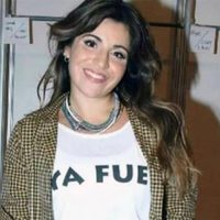 Conmovida, Gianinna Maradona celebró una feliz noticia