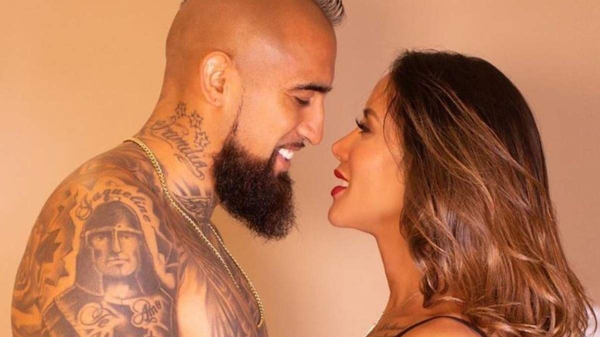 Sonia Isaza y Arturo Vidal. Fuente: (Instagram)