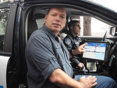 Sorpresivamente y de madrugada, Berni salió a controlar la noche de Villa Gesell