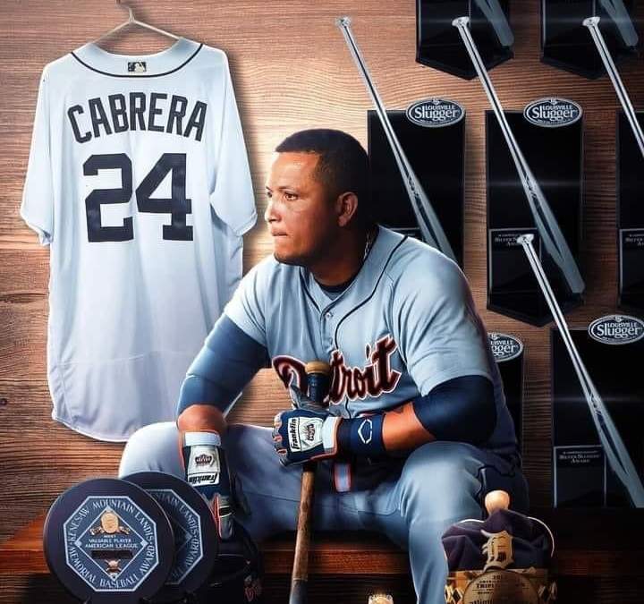 El pelotero venezolano, Miguel Cabrera