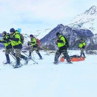 Emitieron una alerta naranja por posibles nevadas en el Parque Nacional Lanín