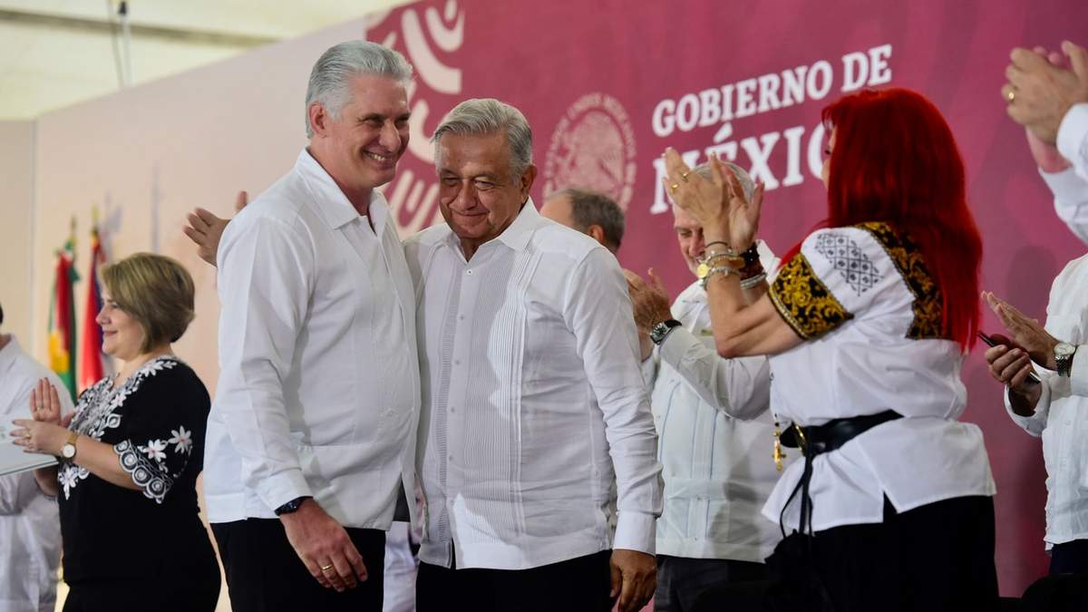 Díaz-Canel y AMLO