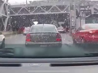 Conductor graba modus operandi de los "montachoques" en la CDMX