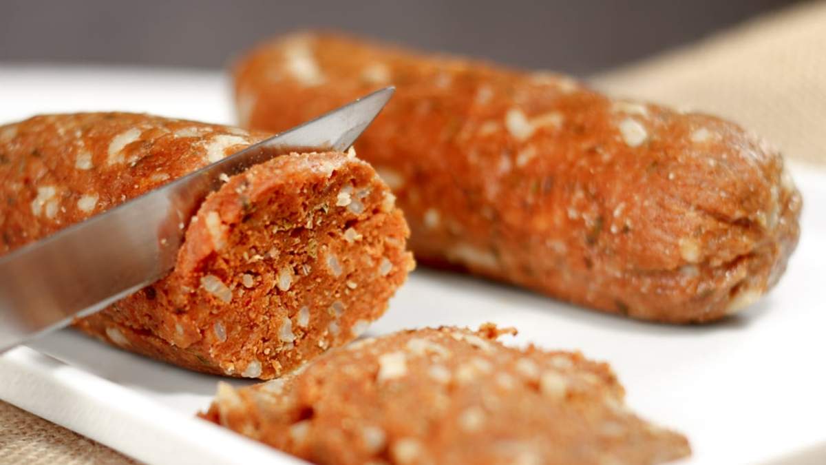 Chorizo vegano. Fuente: (Instagram).