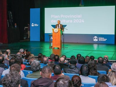 Presentaron el plan provincial de cultura