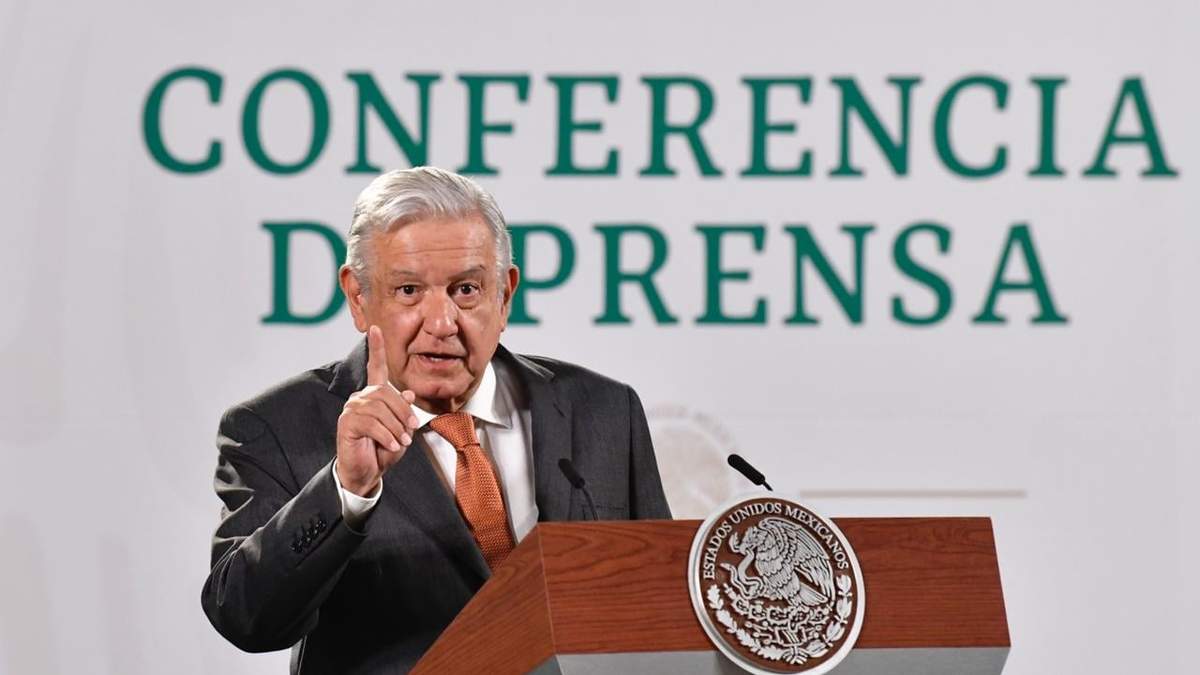 El presidente López Obrador