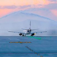 AIFA: Aeroméxico y Volaris registran vuelos inaugurales de despegue y aterrizaje (Videos)