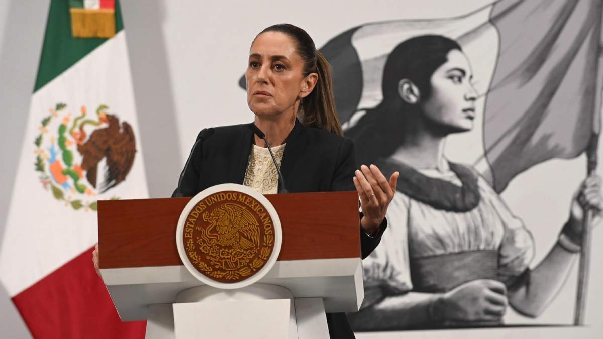 La presidenta Claudia Sheinbaum en la conferencia matutina de este miércoles 30 de julio de 2025