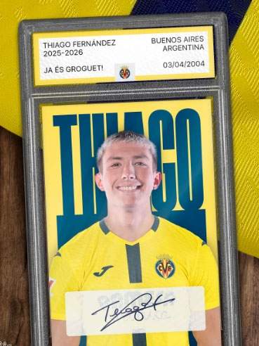 Thiago Fernández ya fue presentado en el Villarreal