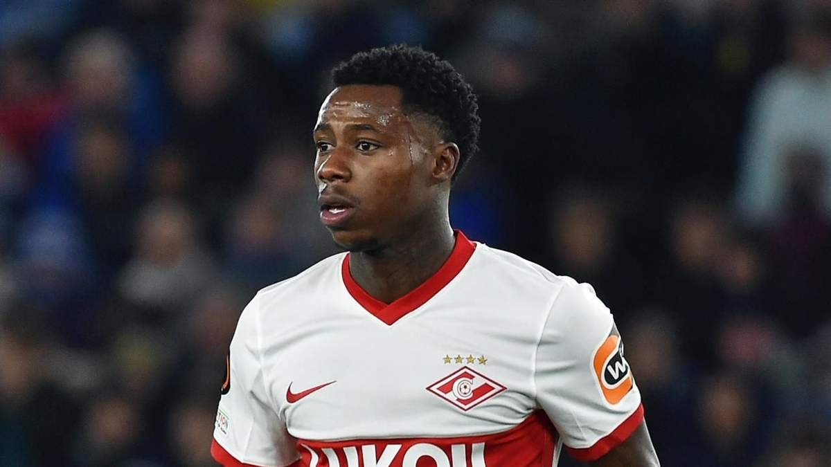 El futbolista neerlandés Quincy Promes