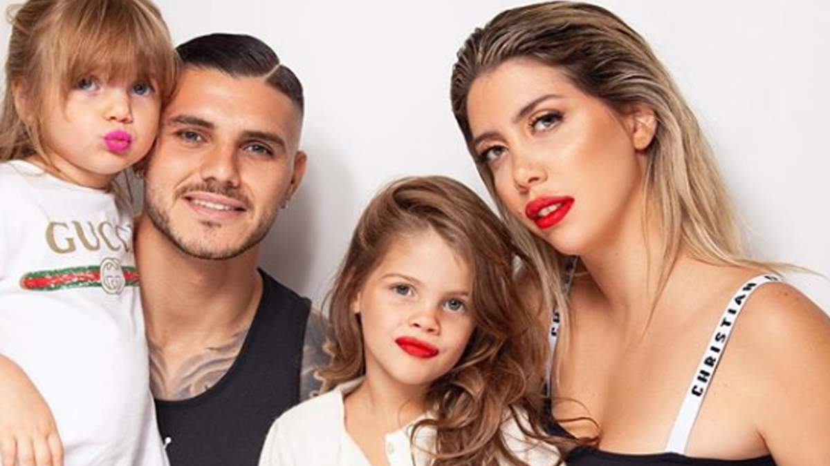 Isabella-Mauro-Francesca-Wanda. Fuente: (Instagram)