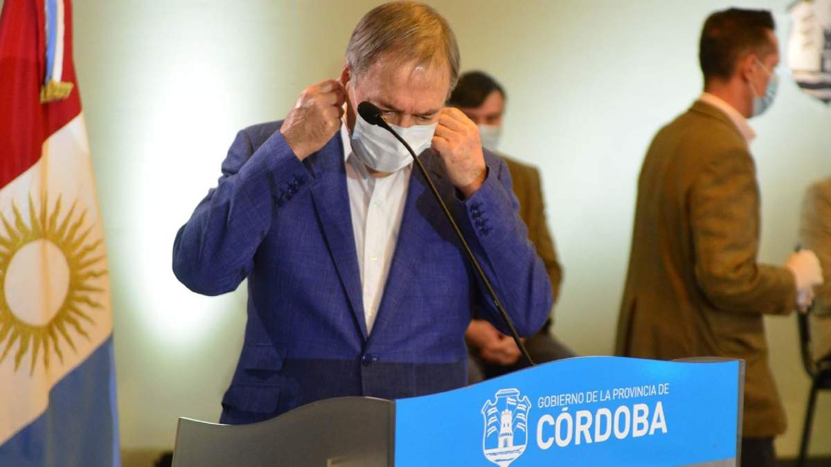 Juan Schiaretti, gobernador de Córdoba. Fuente: (Twitter)