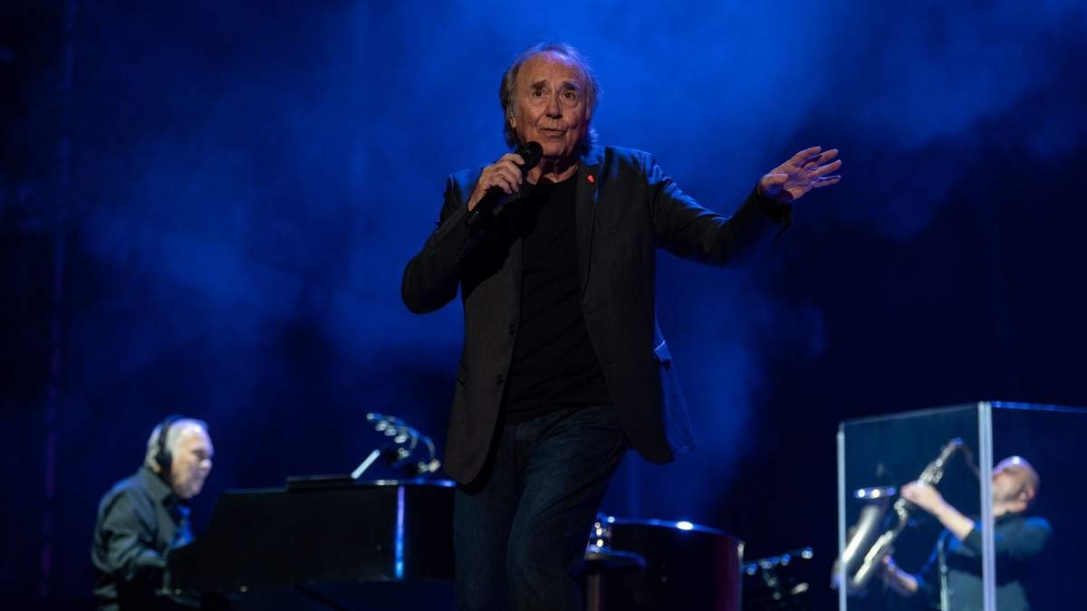 Serrat en el Zócalo de la CDMX